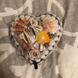 Sea-Shell Heart shaped Jewlery box